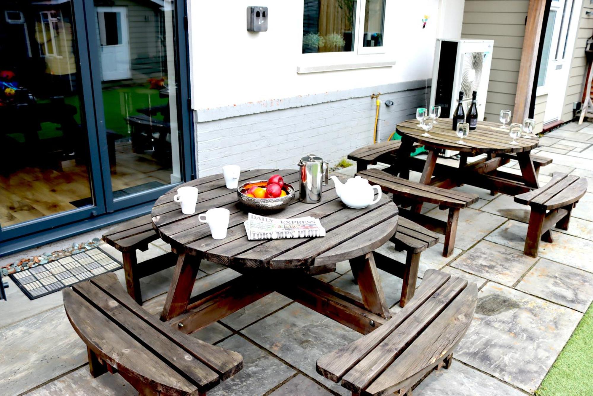 Four Corners Holiday Home Hot Tub & Sauna Ferndown Bagian luar foto